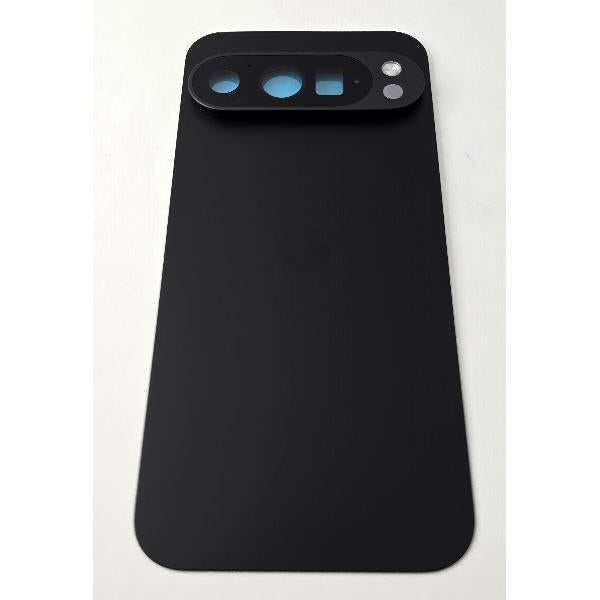 Tapa trasera o tapa bateria negra para Google Pixel 9 Pro G949-01071-00 Service Pack