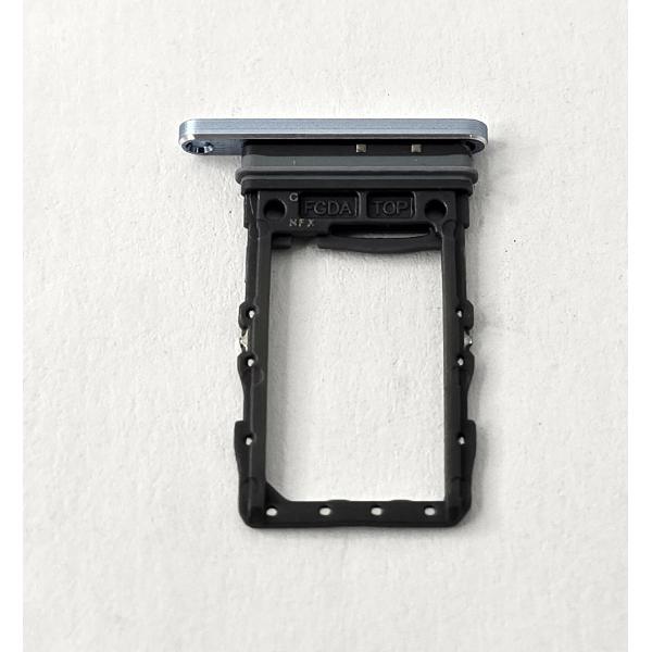Soporte o bandeja sim azul claro para Samsung Galaxy Z Flip 6 SM-F741 GH98-49236C Service Pack