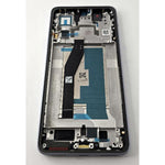 Pantalla lcd para Xiaomi 14T mas tactil negro con marco azul compatible TFT