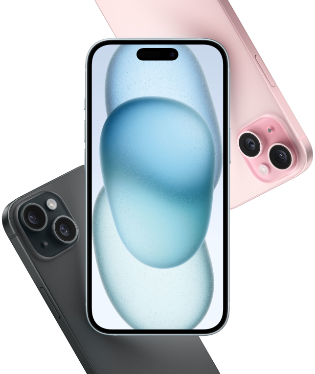 Smartphone Apple iPhone 15 128Gb/ 6.1"/ 5G/ Azul