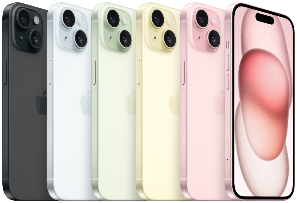 Smartphone Apple iPhone 15 128Gb/ 6.1"/ 5G/ Azul