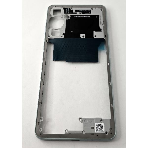 Carcasa o marco central azul para Samsung Galaxy M55 5G