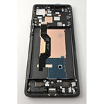 Pantalla lcd para Motorola Edge 50 5G mas tactil negro con marco negro calidad premium