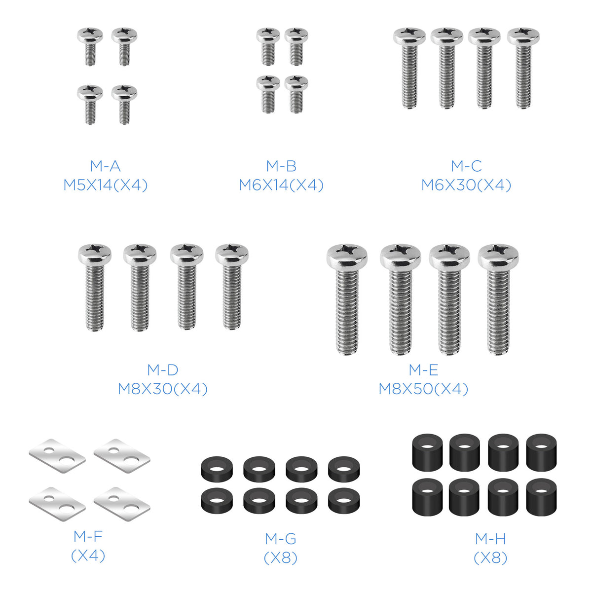 Soporte techo TooQ lpce1170tsli - b 37 pulgadas - 70 pulgadas carga maxima 50kg