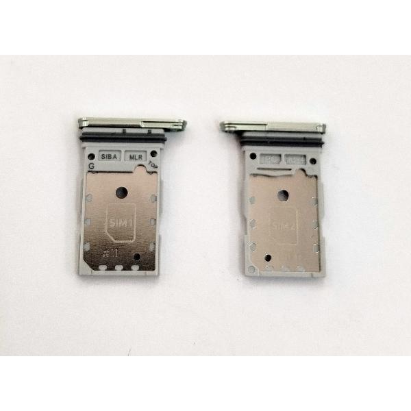 Soporte o bandeja sim verde Dual sim para Samsung Galaxy S25 5G S931 S25 Plus 5G S936 calidad premium