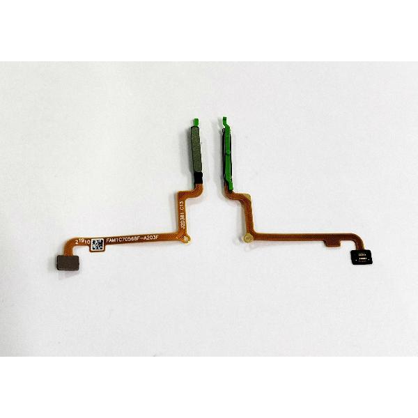 Flex sensor de huella verde para Xiaomi Poco C75 calidad premium