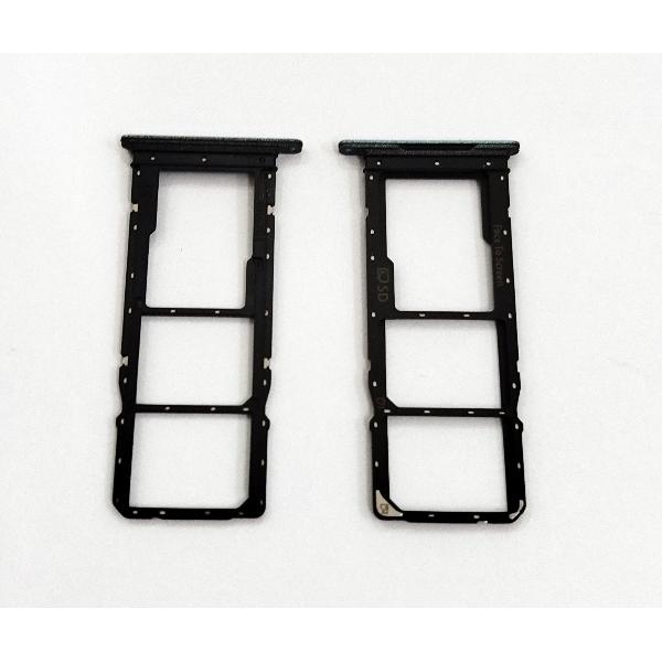 Soporte o bandeja sim azul Dual sim para ZTE Blade A34 calidad premium