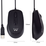 Mouse raton Ewent ew3159 - USB - 1000 ppp