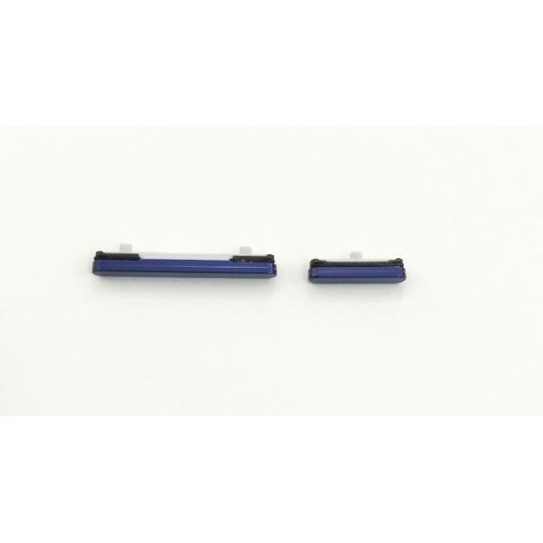 Set de 2 botones laterales azul oscuro para Samsung Galaxy S25 5G S931 Galaxy S25 Plus 5G S936 calidad premium