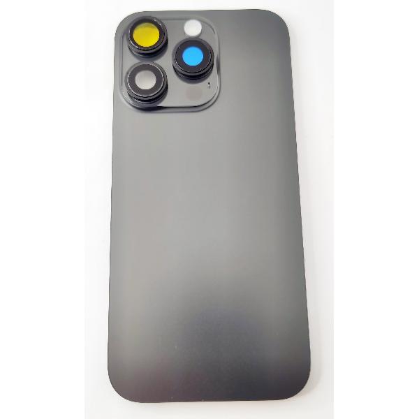 Tapa trasera o tapa bateria negra para iPhone 16 Pro con antena NFC