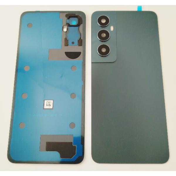 Tapa trasera o tapa bateria negra para Realme C65 4G RMX3910 con cubierta de camara