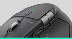 Logitech MX Master 4 for Business 8000 DPI 6 botones Bluetooth + 2.4GHz láser Ratón inalámbrico ergonómico