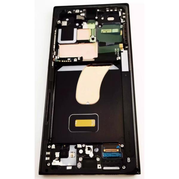 Pantalla lcd Samsung Galaxy S23 Ultra SM-S918 tactil negro marco gris grafito ensamblado GH82-30465E Service Pack