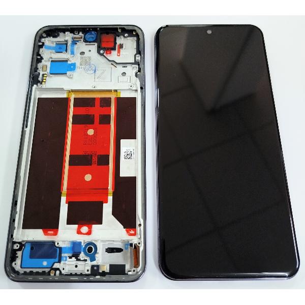 Pantalla lcd para Oppo Reno 12 Pro 5G CPH2629 mas tactil negro con marco negro compatible TFT