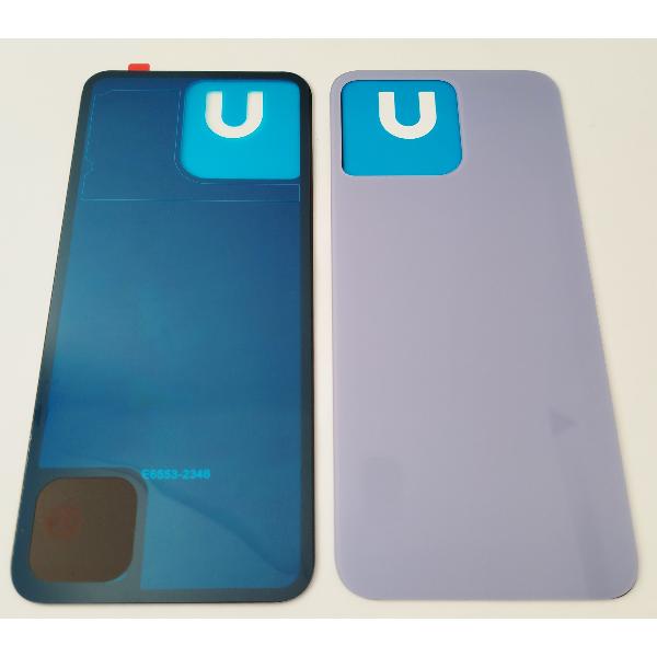 Tapa trasera o tapa bateria morada para ZTE Blade V50 Design 4G