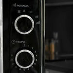 Microondas Grunkel Vintage MW-20NEGRO/ 700W/ Capacidad 20L/ Negro - PixelPlaza