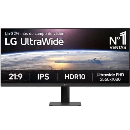 Monitor Profesional Ultrapanorámico LG UltraWide 34U511A-B 34"/ UWFHD/ Negro - PixelPlaza