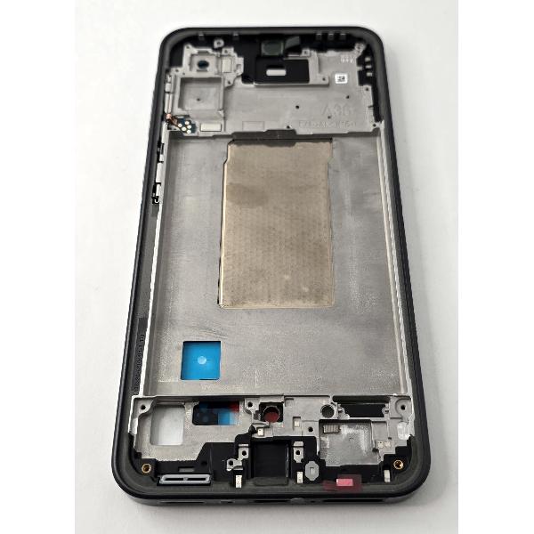 Carcasa o marco central negro para Samsung Galaxy A36 A366