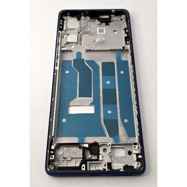 Carcasa o marco frontal azul para Motorola Moto G85 5G XT2427-3