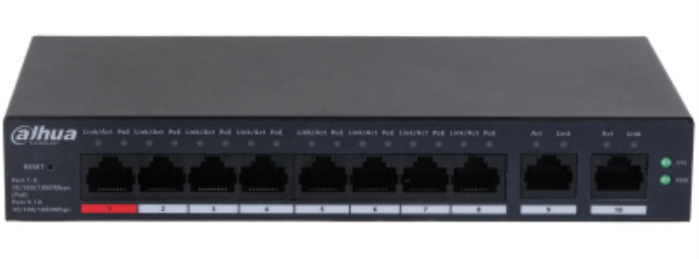 Switch cloud dahua dh - cs4010 - 8gt - 110 10 puertos