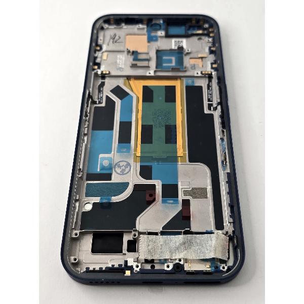 Pantalla lcd para Nothing Phone 2A Nothing Phone 2A Plus mas tactil negro con marco azul compatible TFT