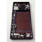 Pantalla lcd para Huawei Mate 30 Pro mas tactil negro con marco morado compatible TFT