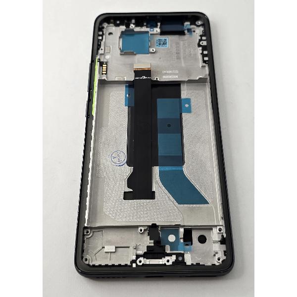 Pantalla lcd para Xiaomi Redmi Note 14 Pro 5G mas tactil negro con marco negro compatible TFT