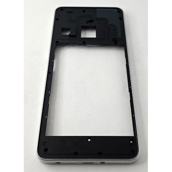 Carcasa o marco central plata para ZTE Blade A75 5G