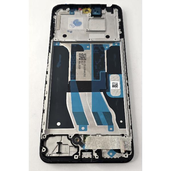 Pantalla lcd para Realme 12 4G mas tactil negro con marco negro calidad premium
