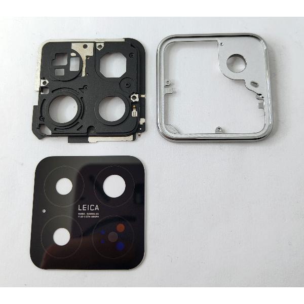 Cristal de camara para Xiaomi 15 5G con marco plata calidad premium