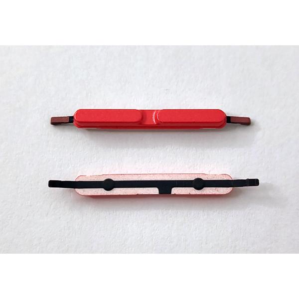 Boton volumen rojo para Motorola Moto G35 5G calidad premium