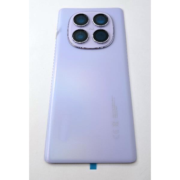 Tapa trasera o tapa bateria morada para Xiaomi Redmi Note 14 Pro 4G con cubierta de camara