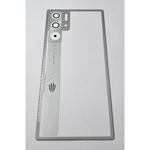 Tapa trasera o tapa bateria plata transparente para ZTE Nubia RedMagic 9S Pro