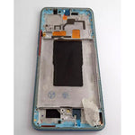 Pantalla lcd para Xiaomi 12T 12T Pro mas tactil negro mas marco azul calidad premium
