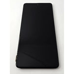 Pantalla lcd para Samsung Galaxy M52 5G SM-M526B GH82-27091A mas tactil negro mas marco negro Service Pack