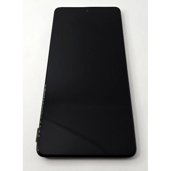 Pantalla lcd para Samsung Galaxy M52 5G SM-M526B GH82-27091A mas tactil negro mas marco negro Service Pack
