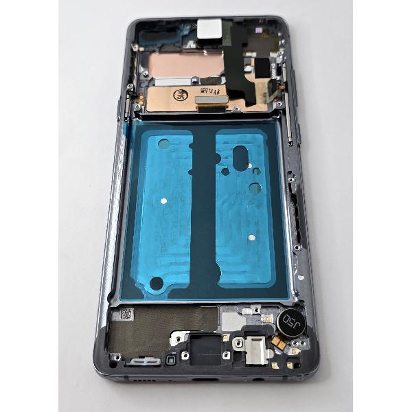Pantalla lcd para Samsung Galaxy S10 5G GH82-20442B SM-G977F mas pantalla tactil + marco negro Service Pack Premium
