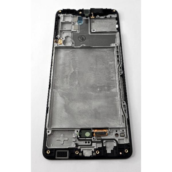Pantalla lcd para Samsung Galaxy A42 5G A426 GH82-24375A mas tactil negro mas marco negro Service Pack
