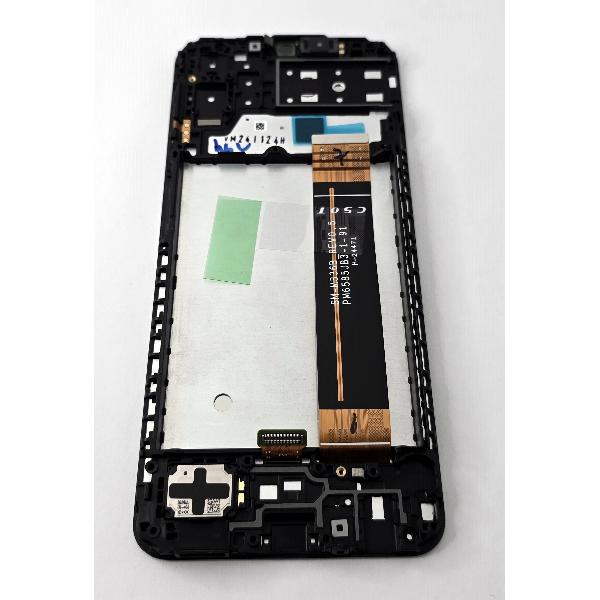 Pantalla lcd para Samsung Galaxy A13 SM-A137 GH82-29227A GH82-29228A mas tactil negro mas marco negro Service Pack