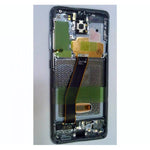Pantalla lcd para Samsung Galaxy S20 SM-G980F GH82-22123A + tactil negro + marco Cosmic Grey Premium Service Pack