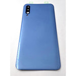 Tapa trasera o tapa bateria azul para Samsung Galaxy A50 A505 con cubierta de camara