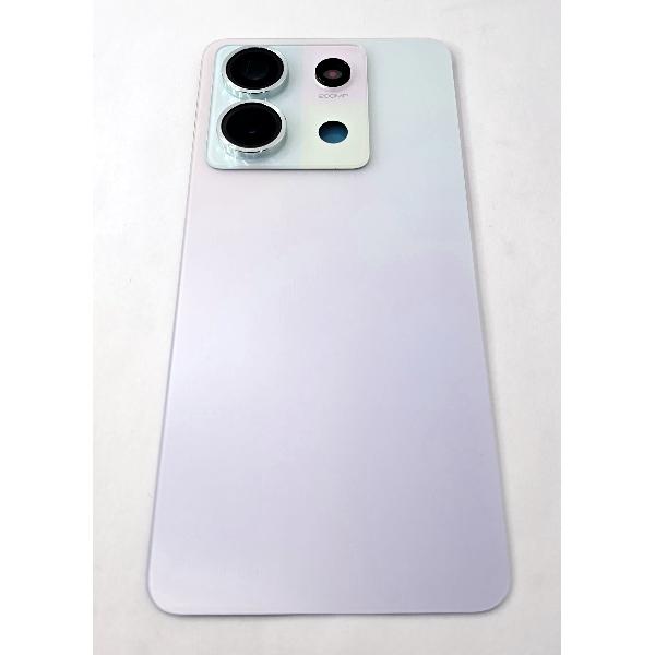 Tapa trasera o tapa bateria morada para Xiaomi Redmi Note 13 Pro 5G con cubierta de camara