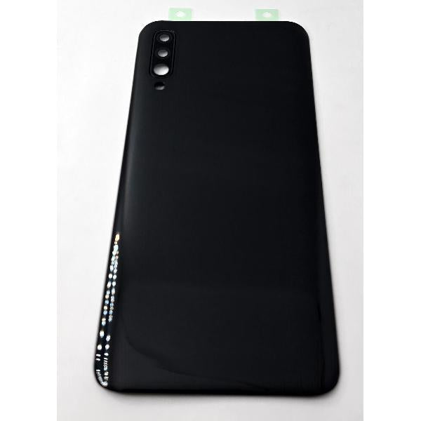 Tapa trasera o tapa bateria negra para Samsung Galaxy A50 A505 con cubierta de camara