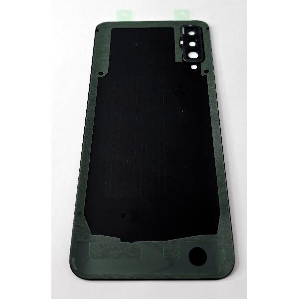 Tapa trasera o tapa bateria negra para Samsung Galaxy A50 A505 con cubierta de camara