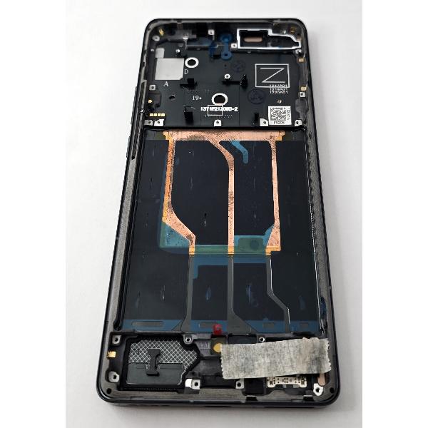 Pantalla lcd para Realme GT5 Pro mas tactil negro con marco negro calidad Oled