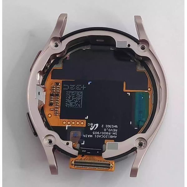 Pantalla lcd para Samsung Watch 5 40mm R900 R905 mas tactil negro mas marco plata calidad premium