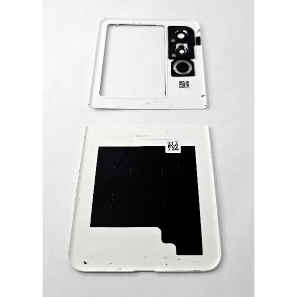 Tapa trasera o tapa bateria blanca para ZTE Nubia Flip 2 5G