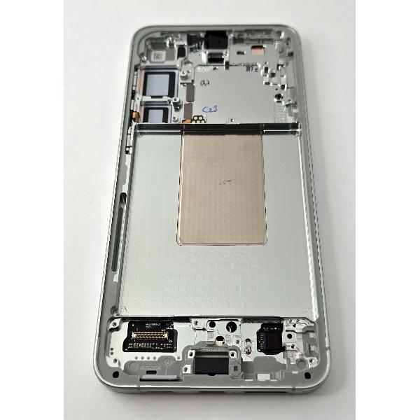 Pantalla lcd para Samsung Galaxy S24 Plus 5G mas tactil negro con marco verde GH82-33410E Service Pack