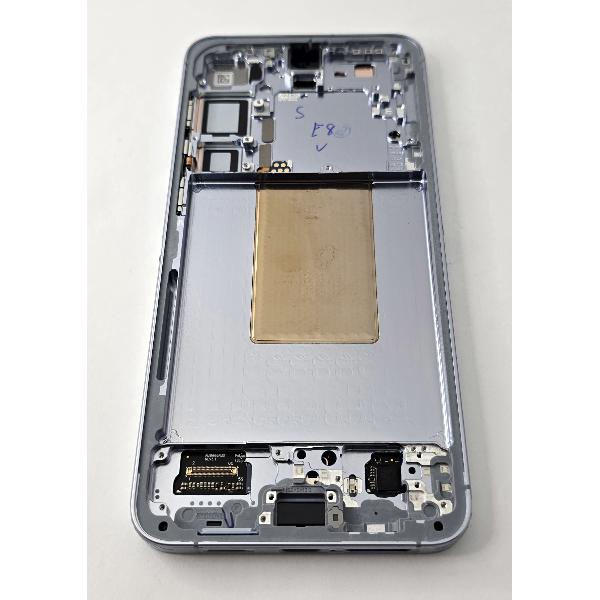 Pantalla lcd para Samsung Galaxy S24 Plus 5G mas tactil negro con marco azul GH82-33410F Service Pack