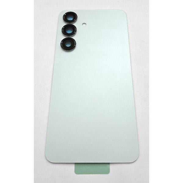 Tapa trasera o tapa bateria verde para Samsung Galaxy S25 5G S931 con cubierta de camara